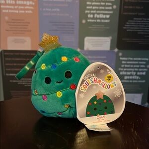 Squishmallows Carol Christmas Tree Plush Toy